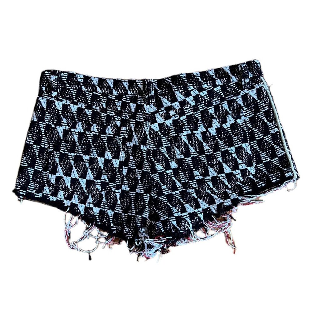 Pre-Owned - Iro Patterned Mini Shorts - image 2
